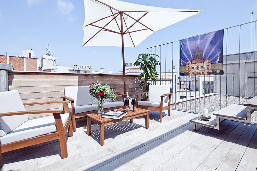 Apartment Barcelona Rentals - Pool Terrace In City Center エクステリア 写真